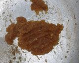 A picture of step 4 of Apple ka halwa.