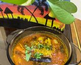 A picture of step 6 of Kerala Sambar.