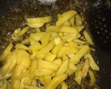 A picture of step 4 of Stir Fried Irish Potatoes and Liver.