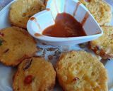 A picture of step 2 of Bread fritters.