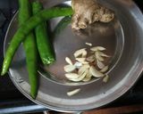 A picture of step 1 of Green Moong daal Dhoka.