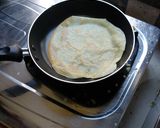 Foto langkah ke 2 dari resep Crepes Cake Pandan.
