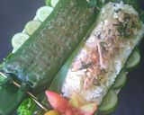 Foto langkah ke 4 dari resep Nasi Bakar Tongkol.