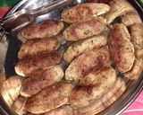 A picture of step 4 of Gola kabab.