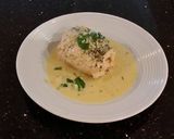 A picture of step 17 of Salmon Fillets Cordon Bleu In a Lemon/ Lime Butter Sauce.