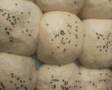 A picture of step 2 of Black seed bread.