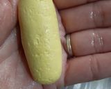 A picture of step 8 of Kesari chum chum.