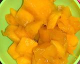 صورة لخطوة 2 من وصفة بردوا على قلوبكم بفاكهة الصيف بس بطريقة صحية ولذيذة 🥭😍👌🏼