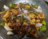 चिकन चिली (chicken chilli recipe in marathi) रेसिपी स्टेप 4 फोटो 