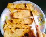 A picture of step 4 of Leftover Roti Bhakarwadi (Crunchy Fried Roti Bites).