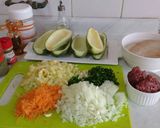 Foto del paso 4 de la receta: Arroz con zapallo italiano relleno
