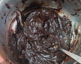 Foto langkah ke 4 dari resep Brownies Kukus Ekstra Coklat.