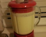 A picture of step 5 of Lychee Ice Cream (no egg, without ice cream maker).