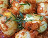 Foto langkah ke 3 dari resep Telur Balado Simpel dan Enak.