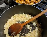A picture of step 3 of Butter Chicken.
