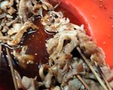 Foto langkah ke 4 dari resep 120. Sate Jamur Tiram 🍄 Pedas Asin.