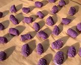 A picture of step 3 of Fried Purple Sweet Potato Gnocchi.