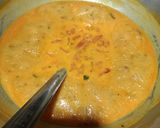 A picture of step 3 of Punjabi kadhi.
