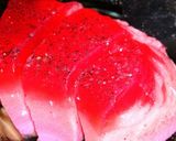 Foto langkah ke 4 dari resep Pudding Buah Naga.