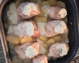 Sajttal baconnel töltött csirkemell 🧀 🥓 recept fázis 2 fotója