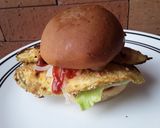 Foto del paso 8 de la receta: Sándwich🍆🥪 con salsa de ajo🌰