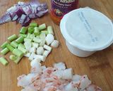 Foto del paso 1 de la receta Arroz tika-masala con gambón y ajetes