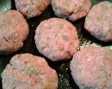 A picture of step 5 of Ultimate Coleslaw, burgers.