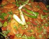 A picture of step 5 of Aloo karahi masaly wali.