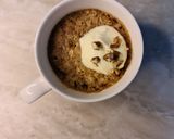 A picture of step 4 of Carrot mug cake.