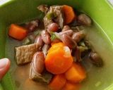 A picture of step 6 of Sup Brenebon / Breine Bonen Soup.