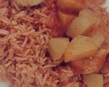 صورة لخطوة 1 من وصفة مرقة البطاطا مع الرز الأحمر