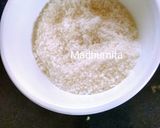 A picture of step 1 of Millet ladoo nachni with chocolate.