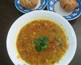 A picture of step 11 of Rajasthani dal bati.