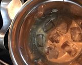 A picture of step 2 of Chocolate Lassi.