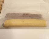Foto del passaggio 6 della ricetta Girelle di farro con nutella e pistacchio vegan