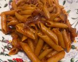 Foto del passaggio 4 della ricetta Penne lisce all’assassina versione amatriciana