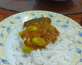 Gambar langkah 5 resipi Sambal Tempoyak Sardin Petai.