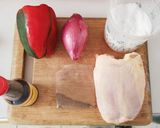 Foto del paso 1 de la receta: Fajitas Rápidas de Pollo