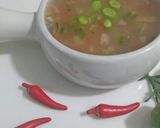 A picture of step 6 of Chicken corn soup.