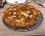 Une image de l'étape 3 de Gateau poire chocolat amande.