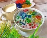 Foto langkah ke 7 dari resep Es Jelly Pelangi.