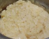 A picture of step 3 of Besan Pithala - Rice.