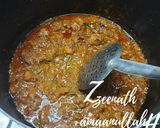 A picture of step 3 of Prawn Dum Biryani.