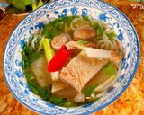 Hình bước làm 2 của món Bún gân bò, bò viên 😊