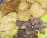 Foto langkah ke 2 dari resep Semur Daging tahu kentang.
