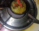 A picture of step 4 of Pakhala Bhata.