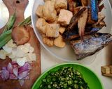 Foto langkah ke 1 dari resep Empis empis tongkol dan tahu.