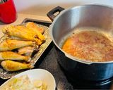 Foto del paso 3 de la receta: Pollo a la crema con setas variadas