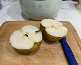 Hình bước làm 2 của món Trà Lê Táo Đỏ