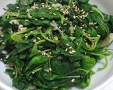 Foto langkah ke 4 dari resep Tumis bayam ala Korea (Bayam namul).